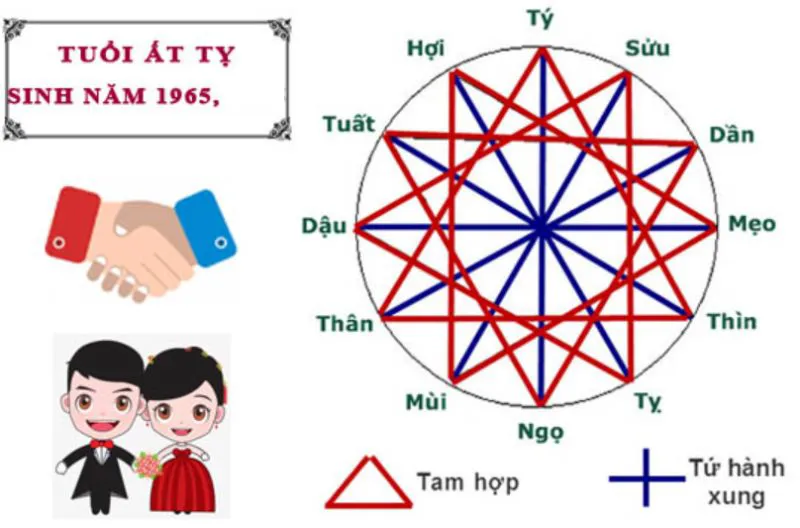 1965 bao nhiêu tuổi? tuổi gì? mệnh gì? màu gì?