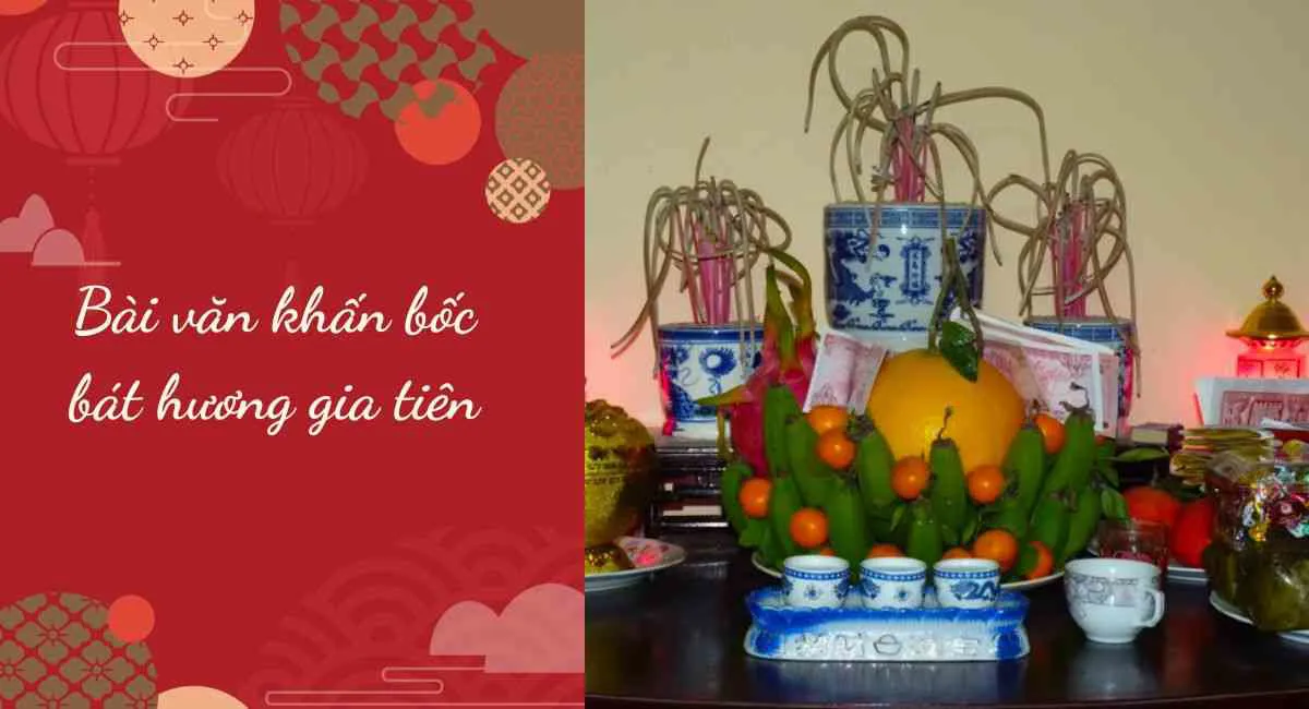 Bài văn khấn bốc bát hương gia tiên thần linh ưng ý, gật gù ban lộc