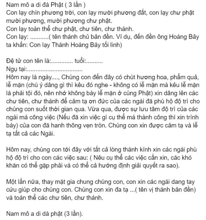 Đi lễ đền ông Hoàng Bảy cầu gì? Thành tâm cầu nguyện ắt được lộc lá vô biên