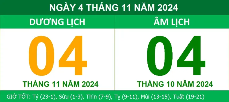 Giải mã 4/11 là ngày gì? Kết hôn vào ngày này thì đừng vui mừng quá sớm