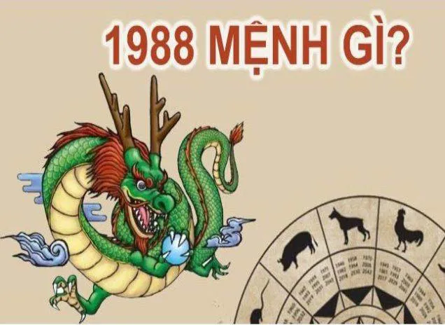 Sinh năm 1988 mệnh gì? Người sinh năm 1988 hợp màu gì, tuổi nào?