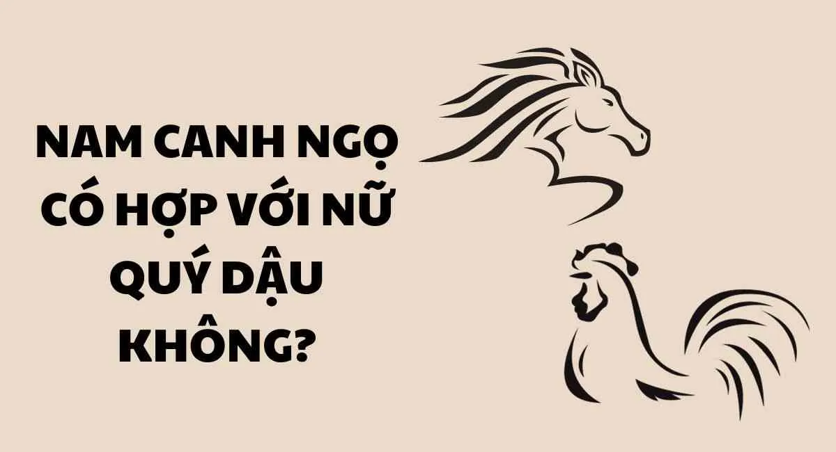 Tuổi nam Canh Ngọ có hợp với nữ Qúy Dậu không? Chấm điểm mức độ hòa hợp của 2 con giáp