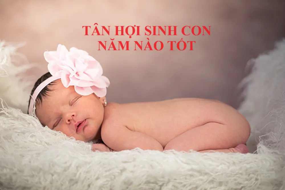 Tuổi Tân Hợi sinh con năm nào tốt, con mạnh khoẻ, dễ nuôi?