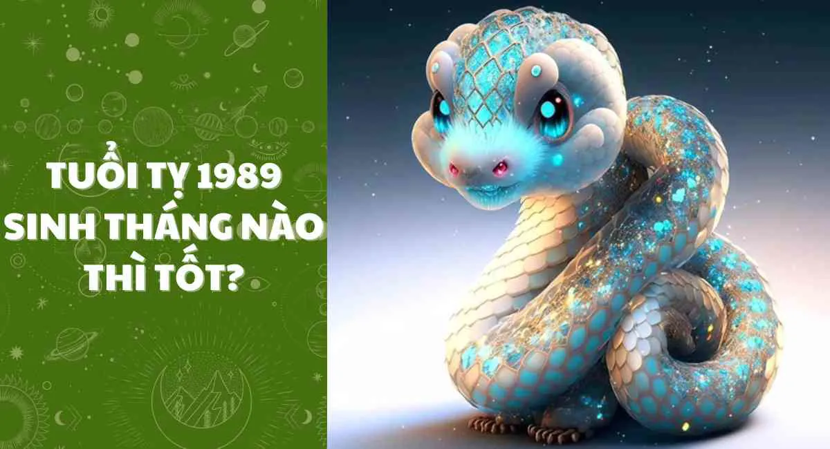 Tuổi Tỵ 1989 sinh tháng nào thì tốt? Cả đời giàu sang nếu sinh vào 5 tháng này