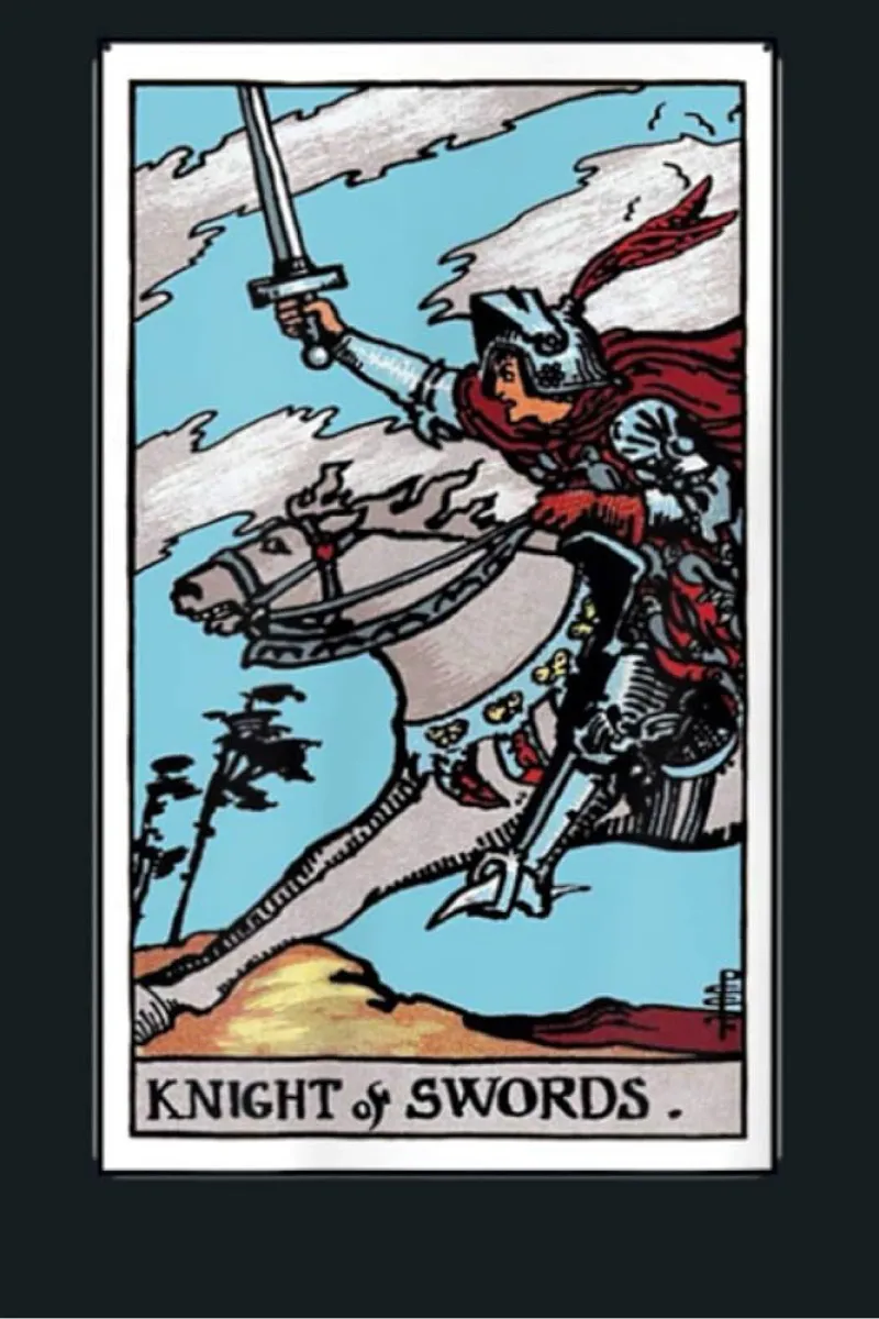 Ý nghĩa lá Knight Of Swords: Sự cân bằng giữa trách nhiệm và lòng từ bi