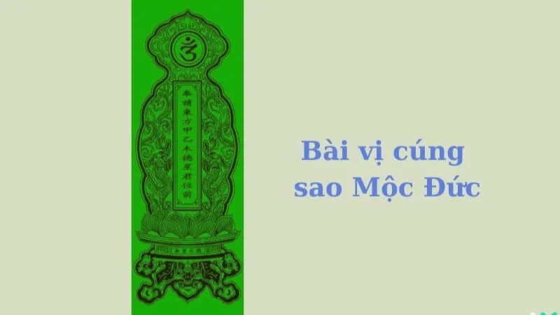 Ý nghĩa sao Mộc Đức: Tích nhiều phước lành để giữ lộc trong tay